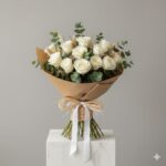 Bouquet Rosas Brancas